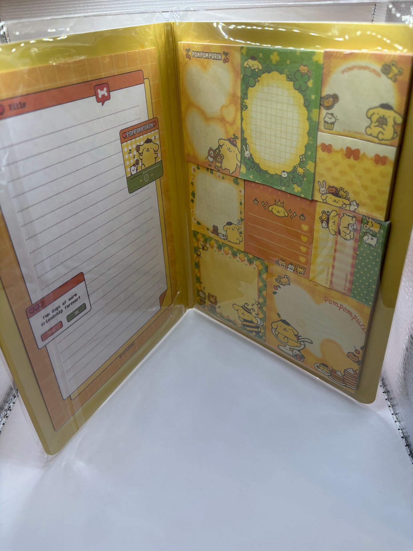 Pompompurin Sticky Note Book