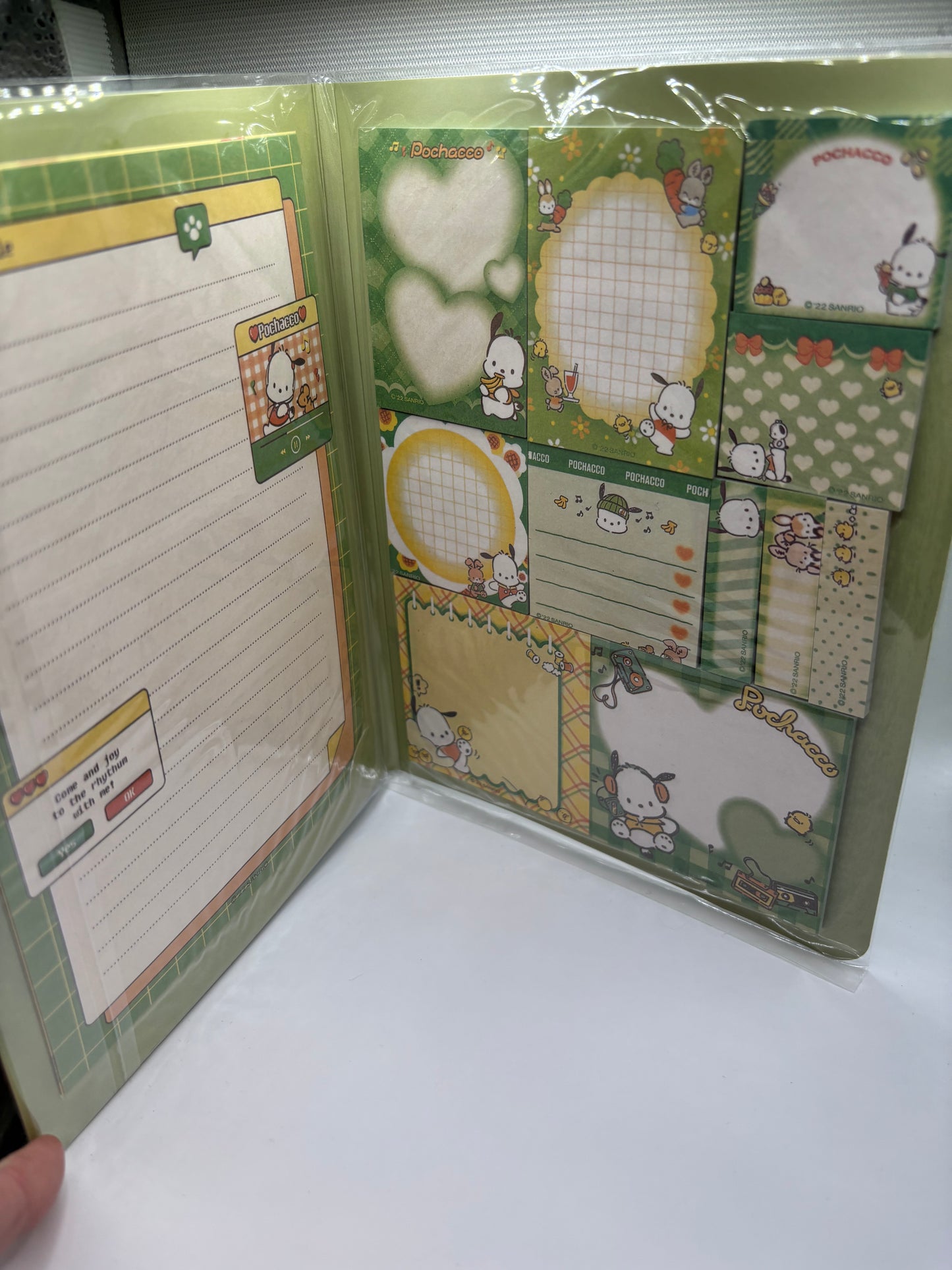 Pochacco Sticky Note Book