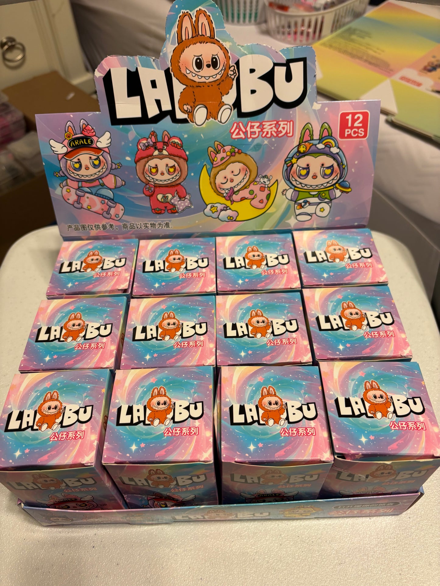 Labubu large Keychain Blind Box