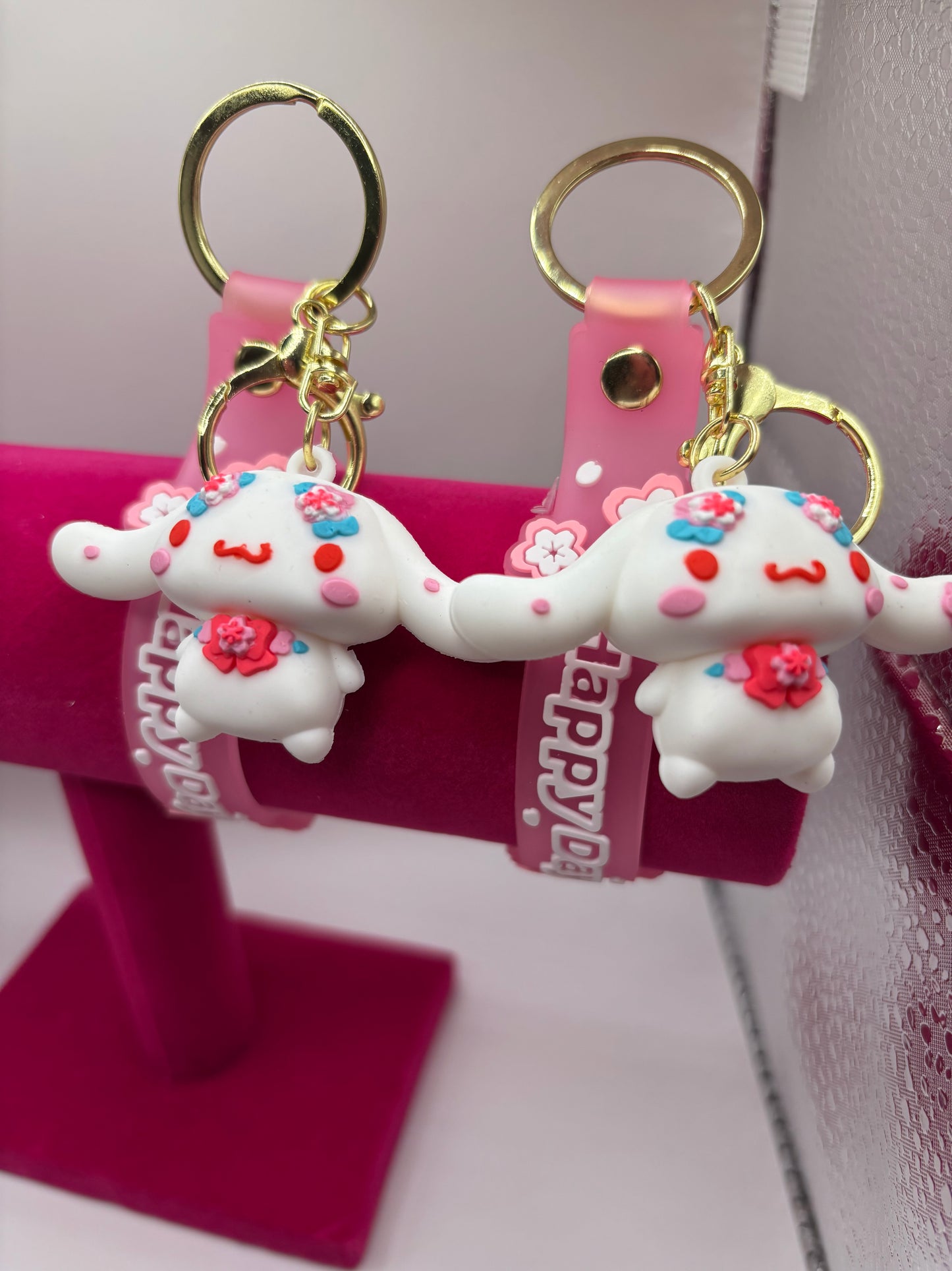 Cinnamonroll Helly Kitty Keychain