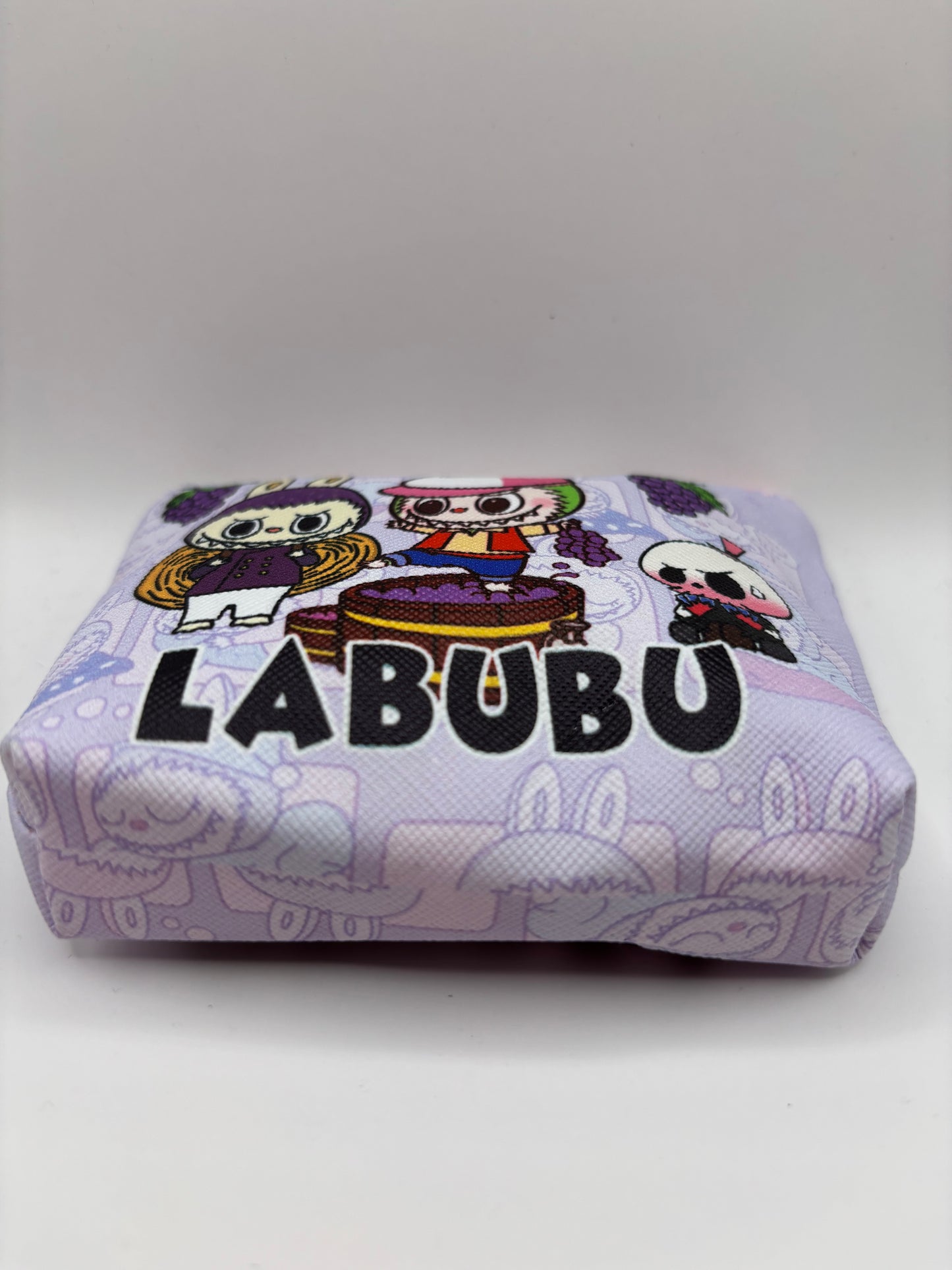Light Purple Labubu Keychain Coin Purse