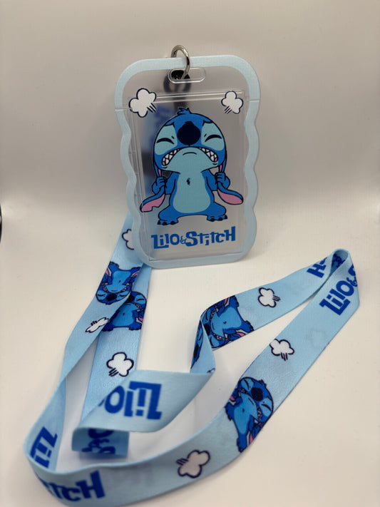 Stitch ID Holder and Lanyard