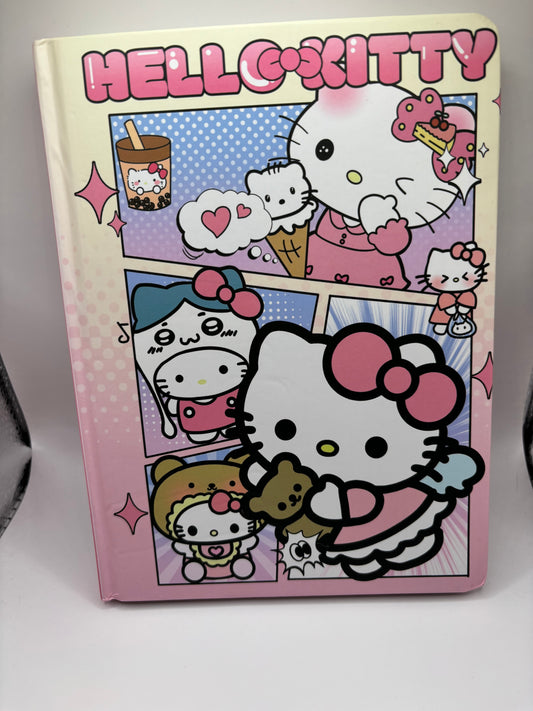 Pink Hardback Hello Kitty Notebook