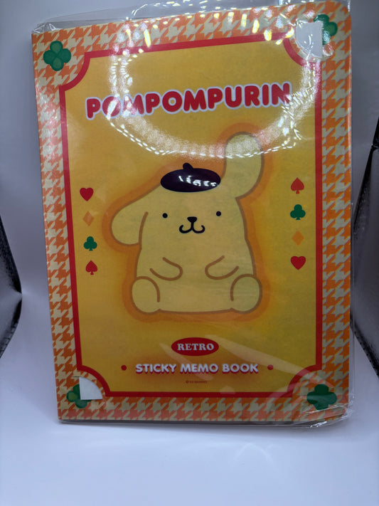 Pompompurin Sticky Note Book